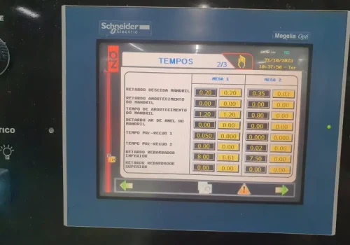 IHM para Máquinas Sopradoras